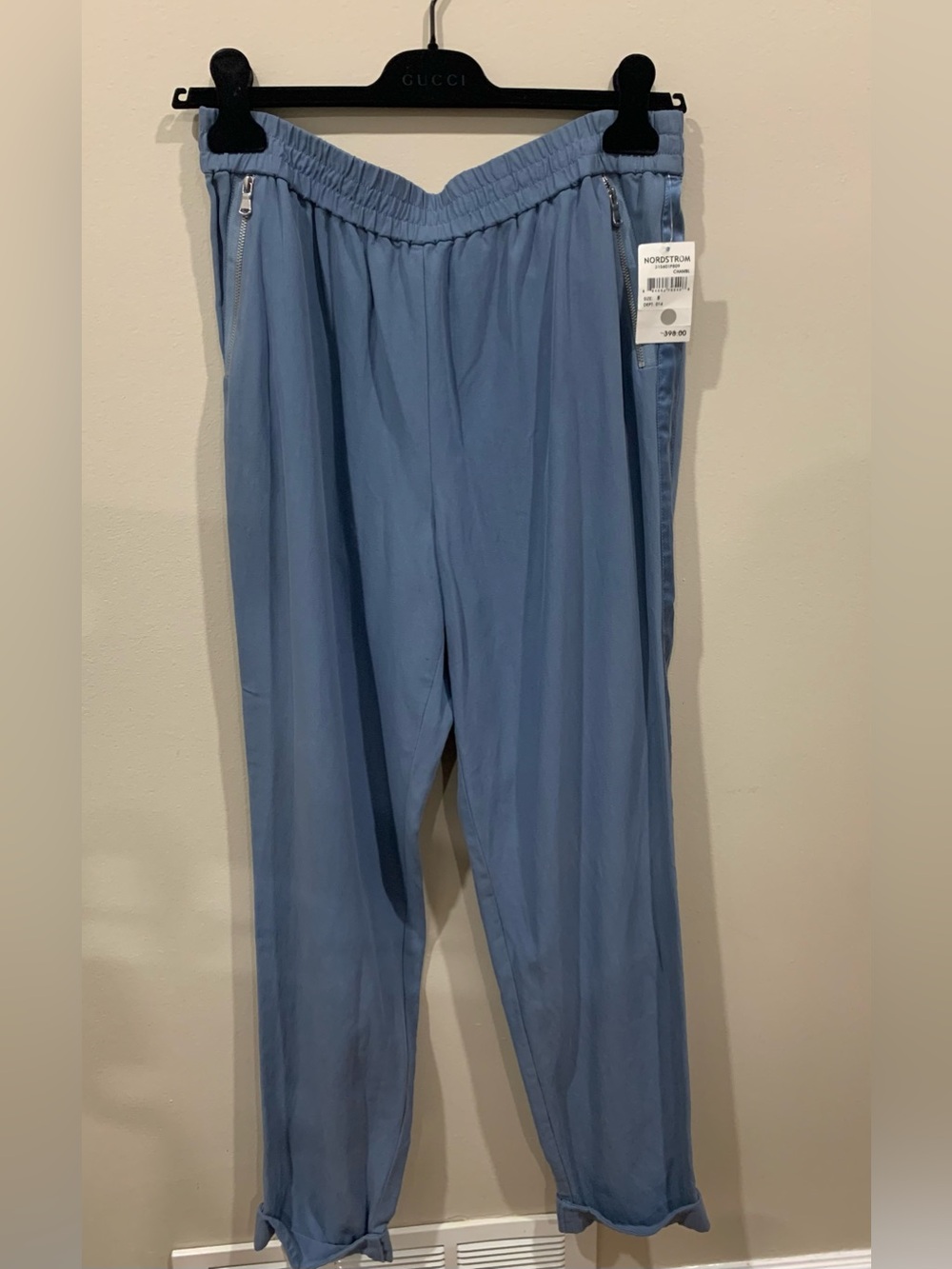 Rebecca Taylor Light Blue Jogger Pants